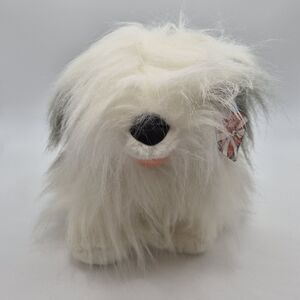 RARE Vintage Fiesta Toy Sheepdog Valentines Plush 11.5"